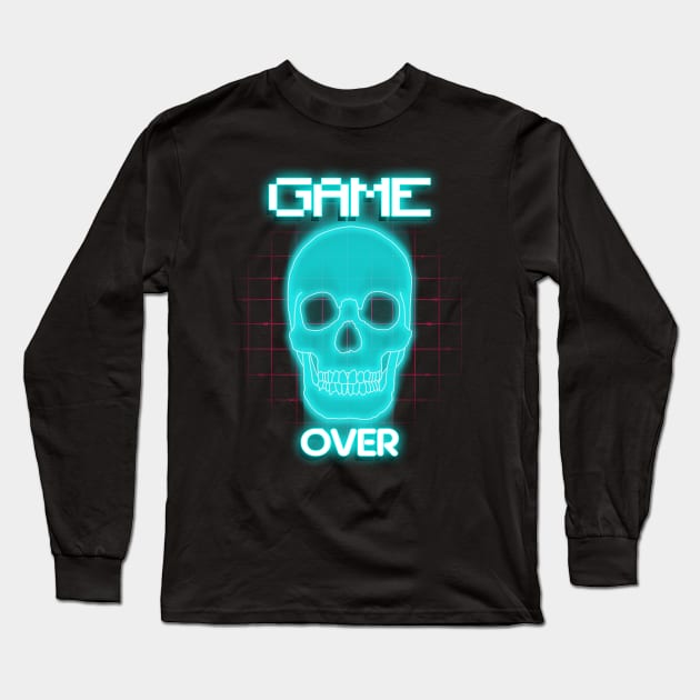 Game Over Long Sleeve T-Shirt by silentOp